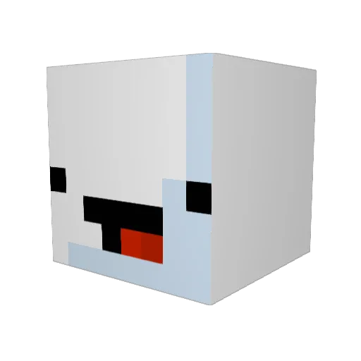 MrButterfly28 Minecraft avatar head, 3D render