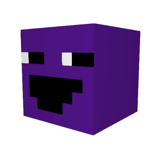 MrC348 Minecraft avatar head, 3D render
