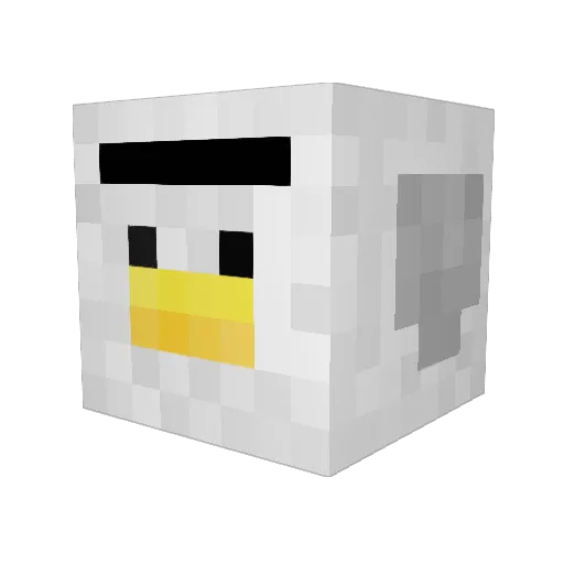 MrC_sx Minecraft avatar head, 3D render