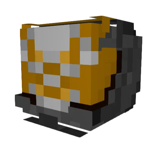MrCadoodlehead Minecraft avatar head, 3D render