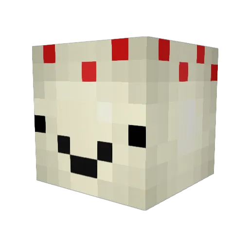 Minecraft-Avatar von MrCakeness: Kopf als 3D-Render