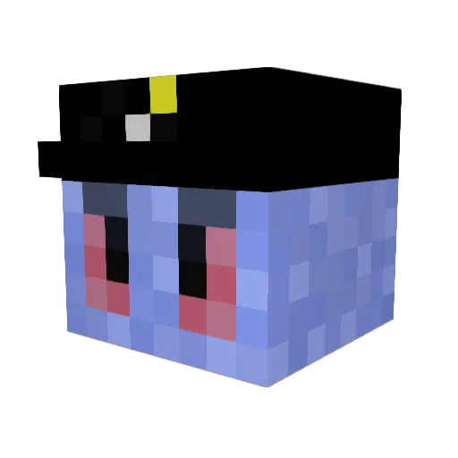 MrCanchaXD Minecraft avatar head, 3D render