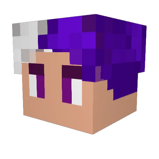 MrCarciofo4 Minecraft avatar head, 3D render