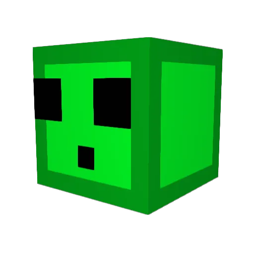 MrCarrier101 Minecraft avatar head, 3D render