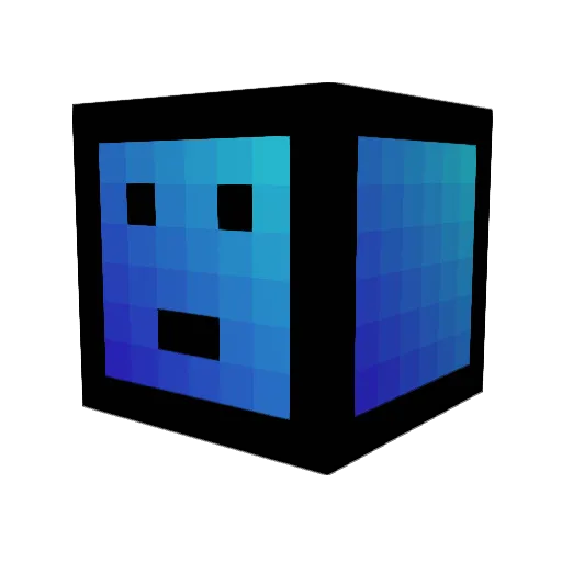 MrCatik Minecraft avatar head, 3D render