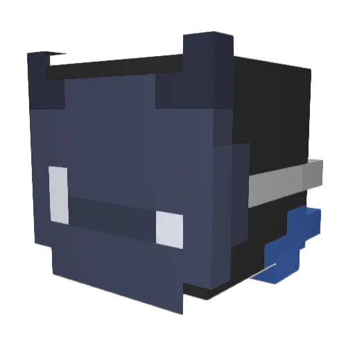 MrCatmus Minecraft avatar head, 3D render