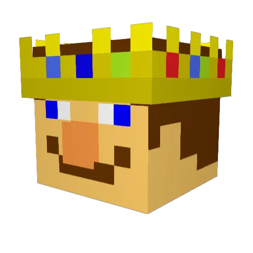 MrCelloMan Minecraft avatar head, 3D render
