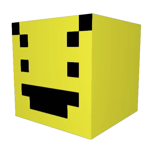 MrChaoTech Minecraft avatar head, 3D render