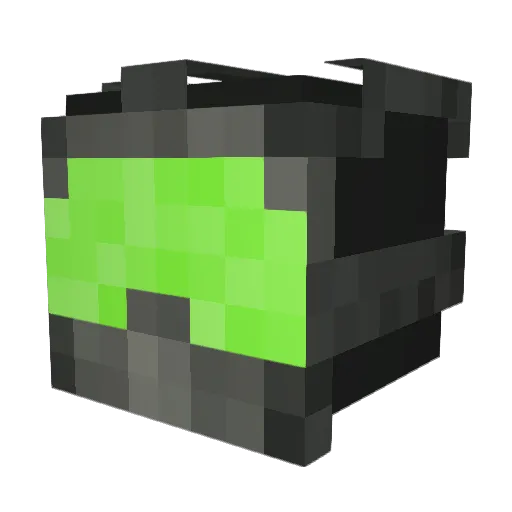 MrChaos1 Minecraft avatar head, 3D render
