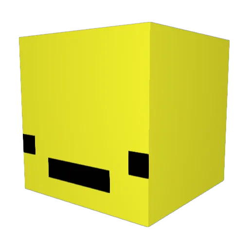 MrChex Minecraft avatar head, 3D render