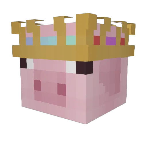 MrChickenBaby2 Minecraft avatar head, 3D render