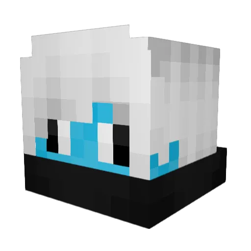 MrChrisJr Minecraft avatar head, 3D render
