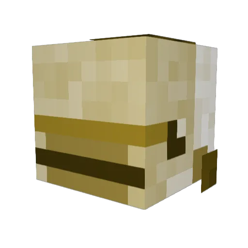 MrChroniker Minecraft avatar head, 3D render
