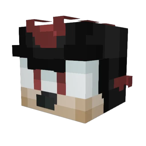 MrCobraa_ Minecraft avatar head, 3D render
