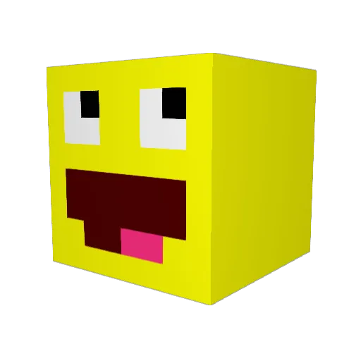 MrConnor255 Minecraft avatar head, 3D render