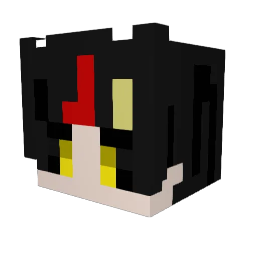 MrCooolMan69 Minecraft avatar head, 3D render