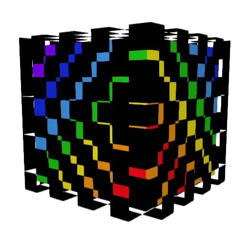 MrCreeperMan12 Minecraft avatar head, 3D render