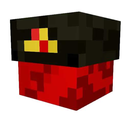 MrCrugMan Minecraft avatar head, 3D render