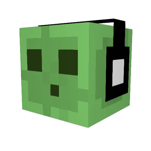 MrCrungle Minecraft avatar head, 3D render