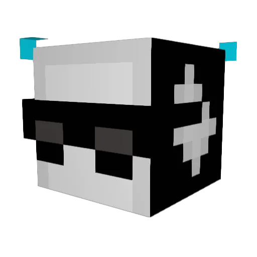 MrCrusty7325 Minecraft avatar head, 3D render