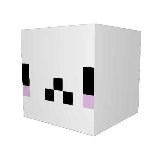 MrCuacky Minecraft avatar head, 3D render