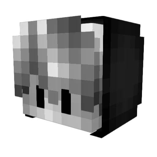 MrDadex Minecraft avatar head, 3D render