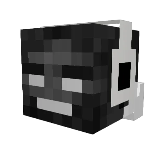 MrDalu87 Minecraft avatar head, 3D render