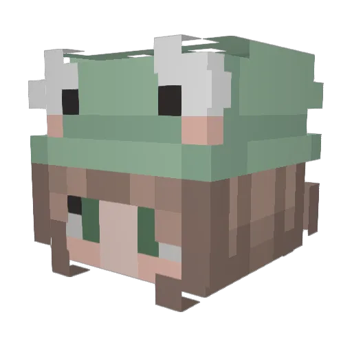 MrDanNoodle Minecraft avatar head, 3D render