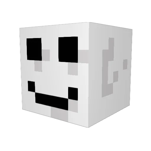 MrDanila Minecraft avatar head, 3D render