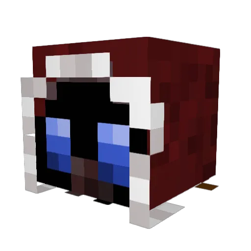 MrDannemann Minecraft avatar head, 3D render