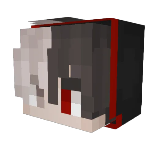 MrDavidPvP Minecraft avatar head, 3D render