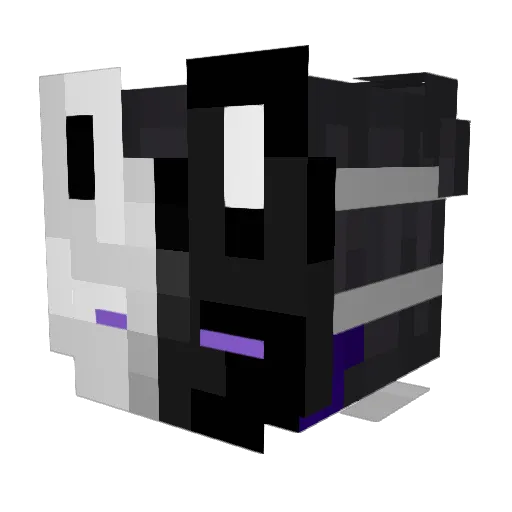 MrDeadDude Minecraft avatar head, 3D render