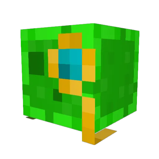 MrDealmaker Minecraft avatar head, 3D render