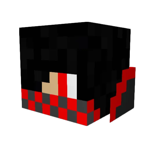 MrDee1998 Minecraft avatar head, 3D render