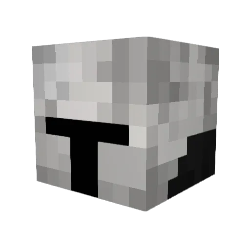 MrDerp4321 Minecraft avatar head, 3D render
