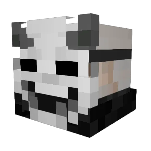MrDiablooo Minecraft avatar head, 3D render