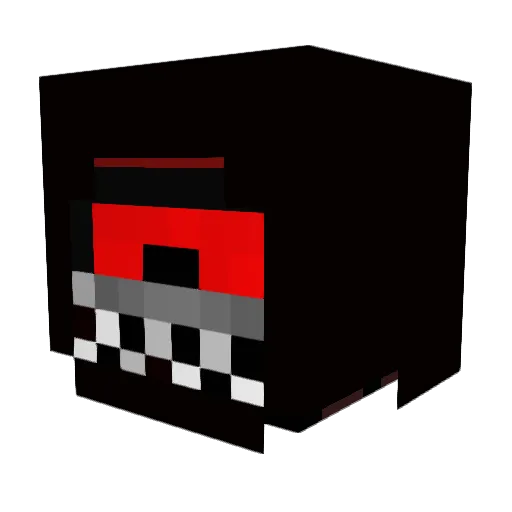MrDiamondPick Minecraft avatar head, 3D render