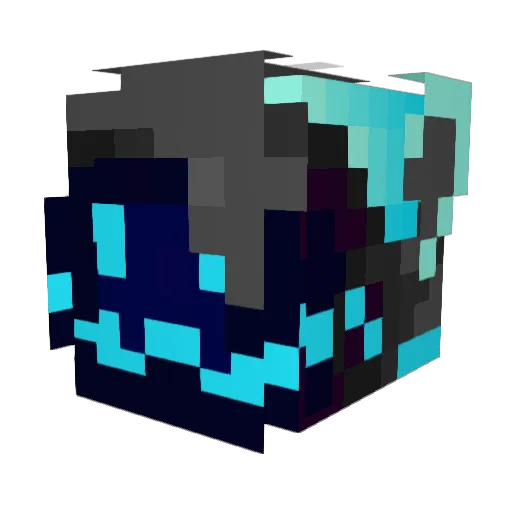 MrDiaperBoy Minecraft avatar head, 3D render