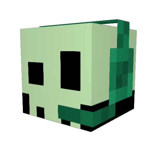 MrDigol Minecraft avatar head, 3D render