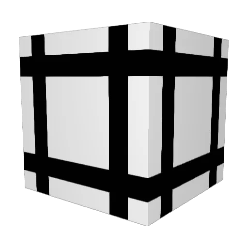 MrDimitrescu Minecraft avatar head, 3D render