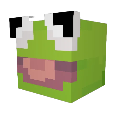 MrDinkelberg Minecraft avatar head, 3D render