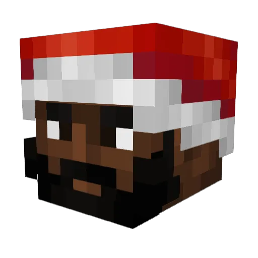 MrDino007 Minecraft avatar head, 3D render
