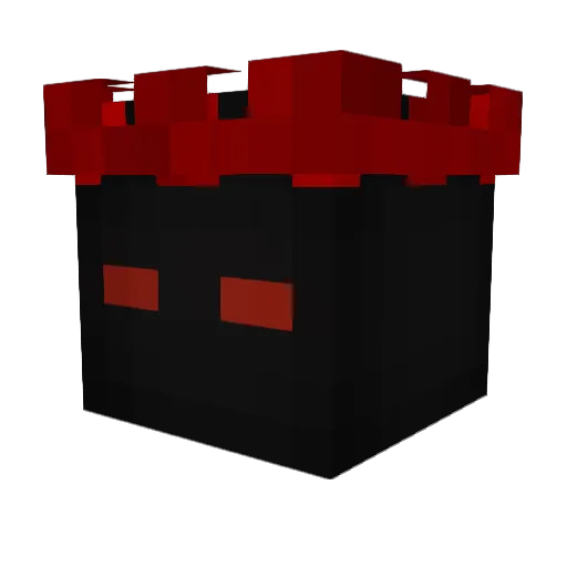 MrDirtti Minecraft avatar head, 3D render