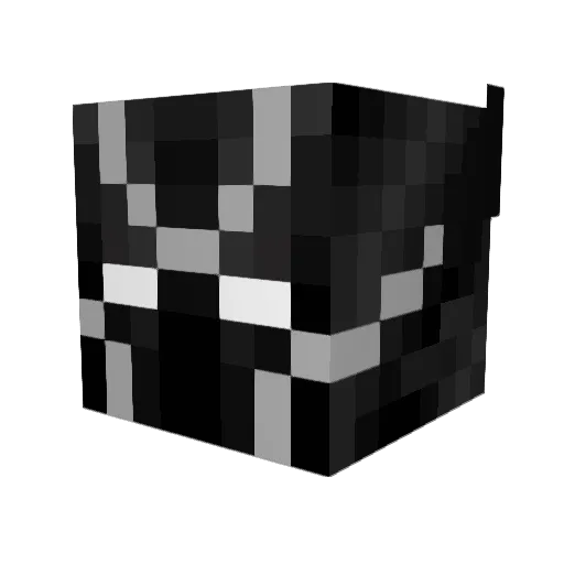 MrDirtyRune Minecraft avatar head, 3D render