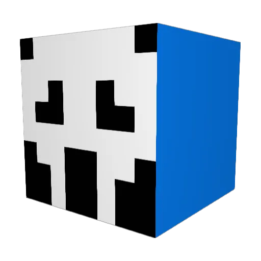 MrDogCraft Minecraft avatar head, 3D render
