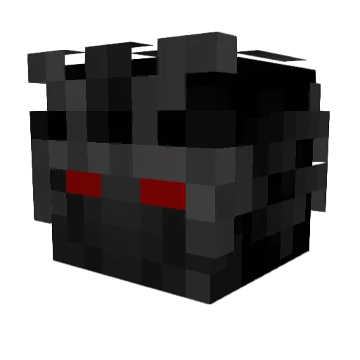 MrDomister Minecraft avatar head, 3D render