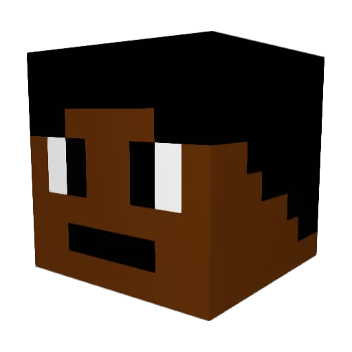 MrDonovan187 Minecraft avatar head, 3D render