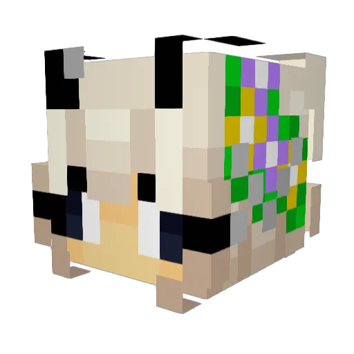 MrDonuts520 Minecraft avatar head, 3D render