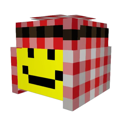 MrDoomSlayer81 Minecraft avatar head, 3D render