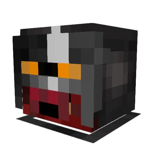 MrDrProfYeti Minecraft avatar head, 3D render